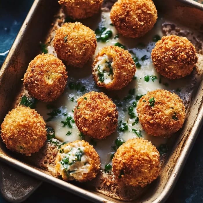 Jamon & wild garlic croquetas